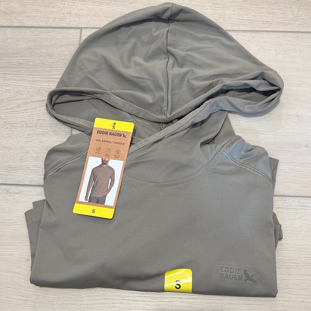 Eddie Bauer Taupe Hoodie